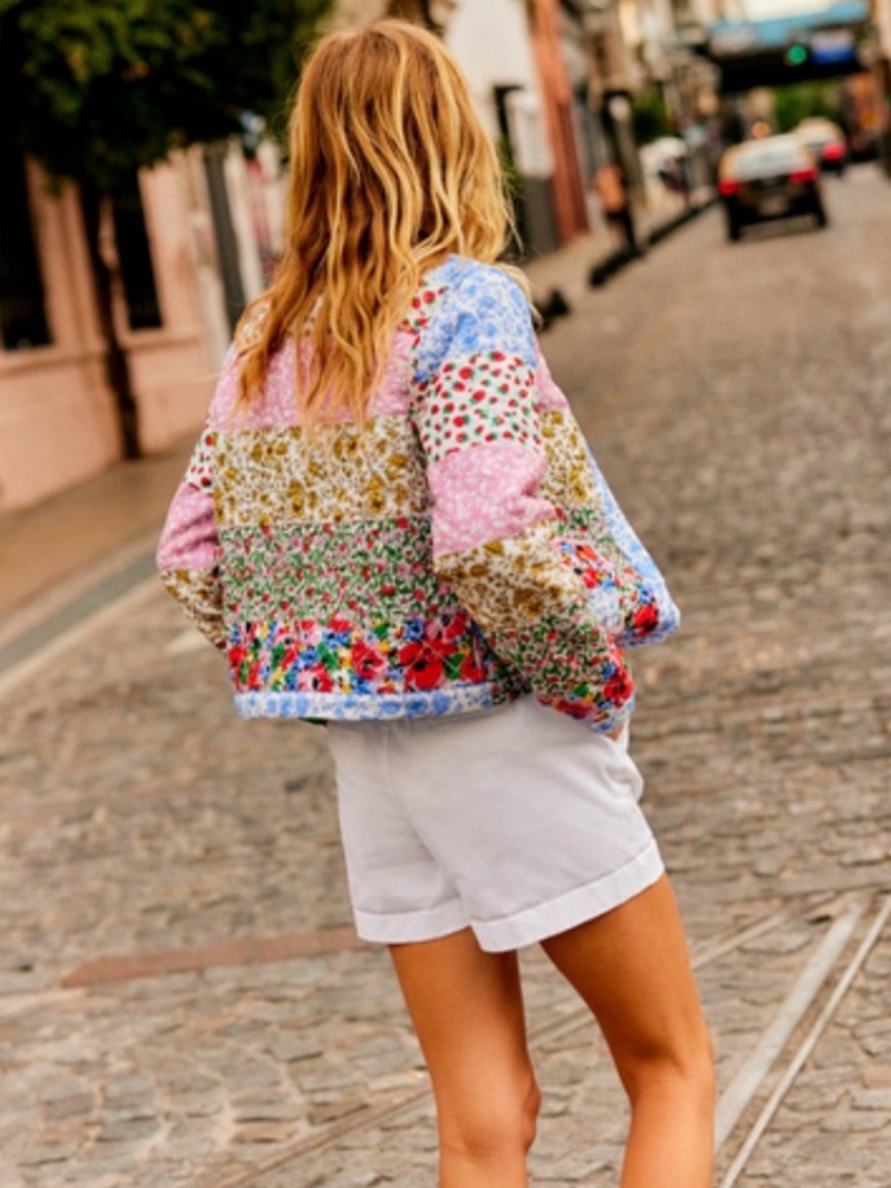Boden Reversible Quilted Cotton Jacket Mixed Print Size 6 US NWT Final Price - Picture 5 of 10